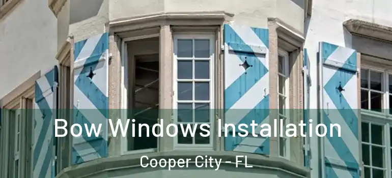  Bow Windows Installation Cooper City - FL