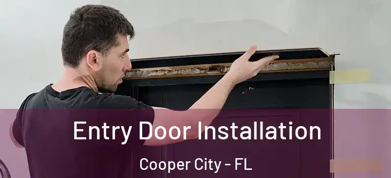  Entry Door Installation Cooper City - FL