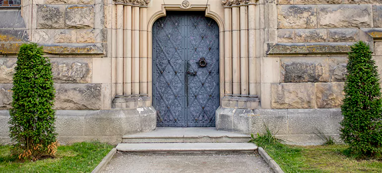 Traditional Double Front Doors in Cooper City, FL
