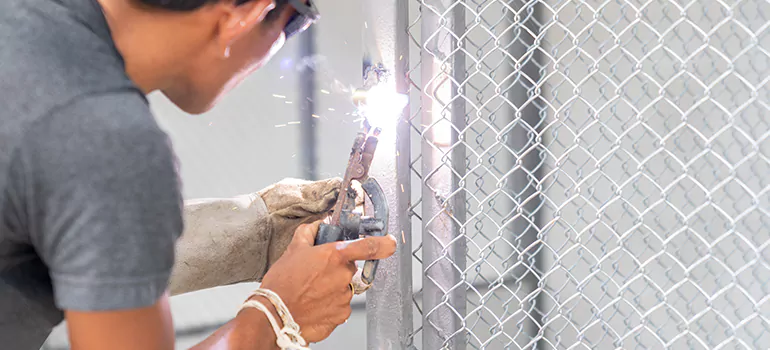 Commercial Mesh Door Repair in Cooper City, FL