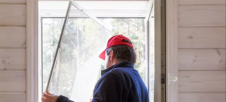Expandable Window Screen Installation in Cooper City, FL