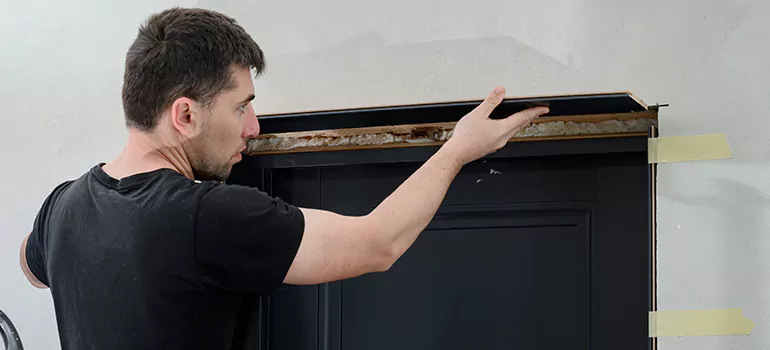 Wood Door Hole Repair in Cooper City, FL