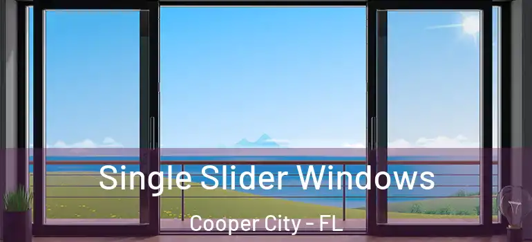  Single Slider Windows Cooper City - FL