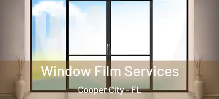  Window Film Services Cooper City - FL
