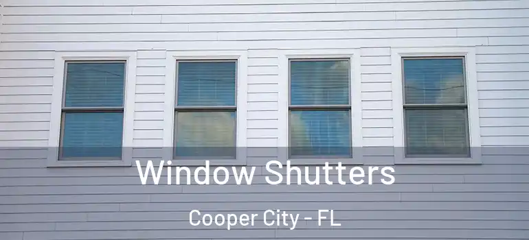  Window Shutters Cooper City - FL